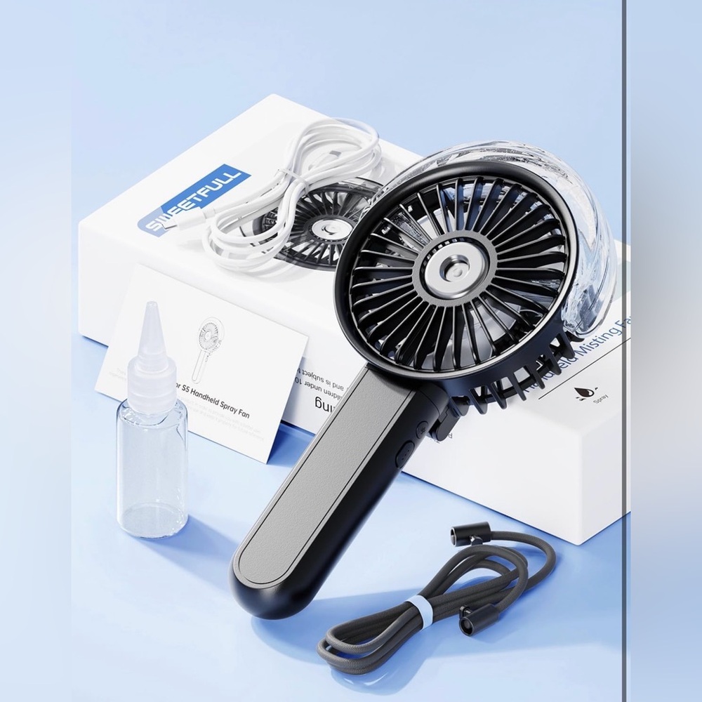SWEETFULL Handheld Fan with Spray Function
